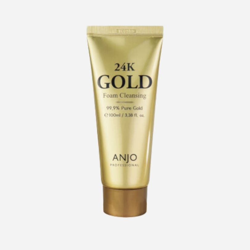 Anjo 24K Gold Foam Cleansing 99% Pure Gold - 100ml