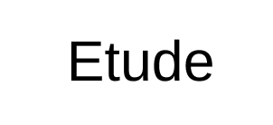 Etude