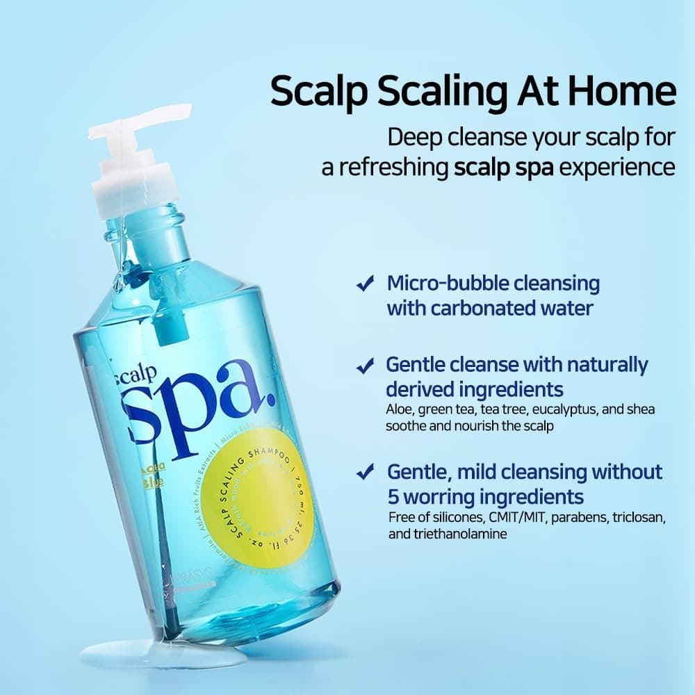Kerasys Scalp Spa Shampoo Aqua Blue 180 ml