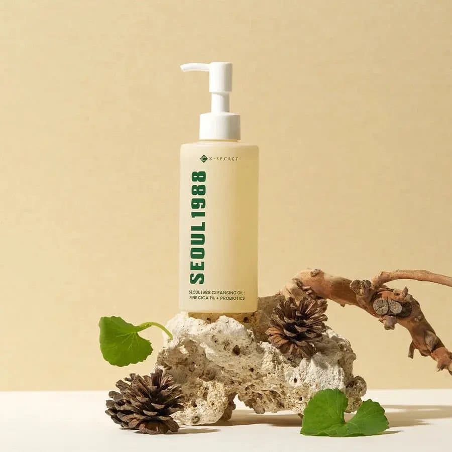 K-Secret Seoul 1988 Cleansing Oil : Pine Cica 1%Probiotics 200 ml