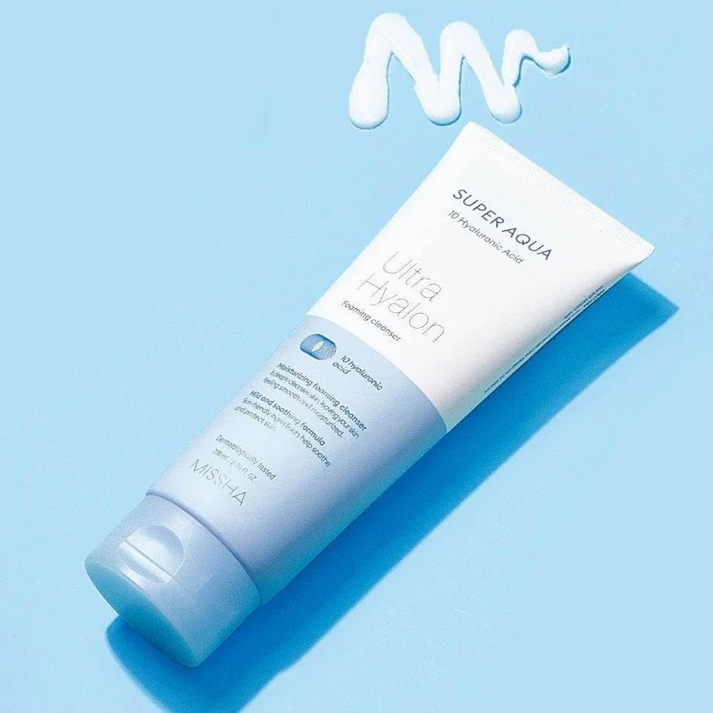 Missha Super Aqua Ultra Hyalron Foaming Cleanser 100 ml